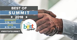 Vote Best of Summit 2018
