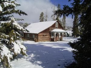 Snowy Frisco Cabin