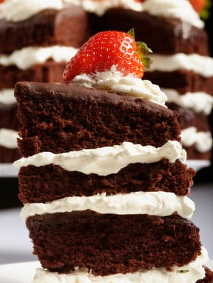 Delicious looking piece of cake